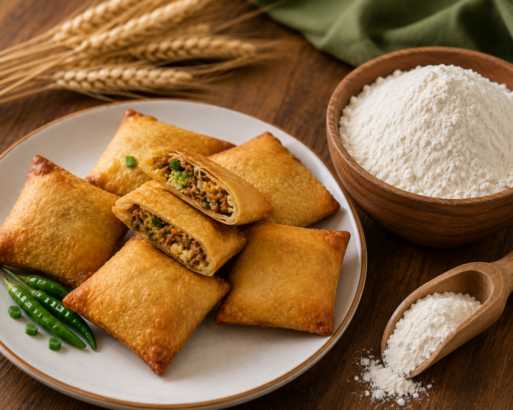 Tepung Terbaik untuk Martabak Mini Empuk gambar tepung untuk martabak